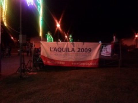 L’Aquila 2009 a Onna per la festa del patrono