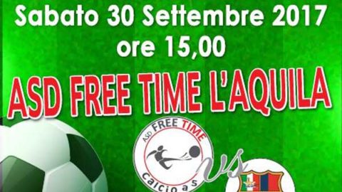 L’Aquila 2009 sponsor di “ASD Free Time”