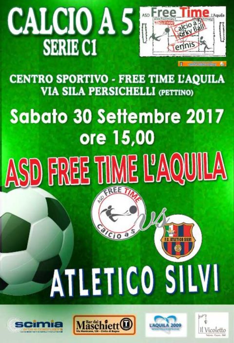 L’Aquila 2009 sponsor di “ASD Free Time”