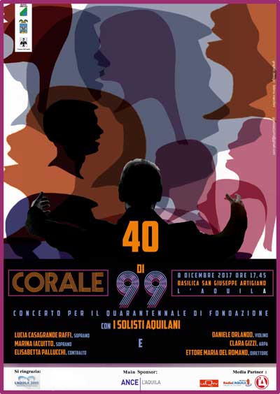 Locandina concerto corale 99