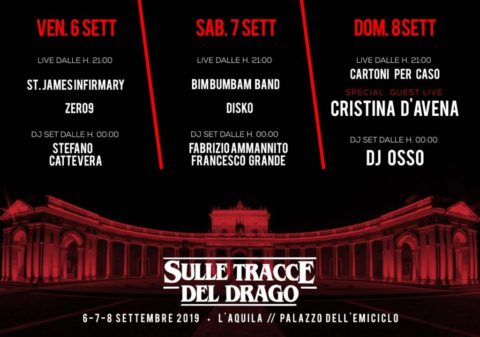 L’Aquila 2009 sponsor di “Sulle Tracce Del Drago”